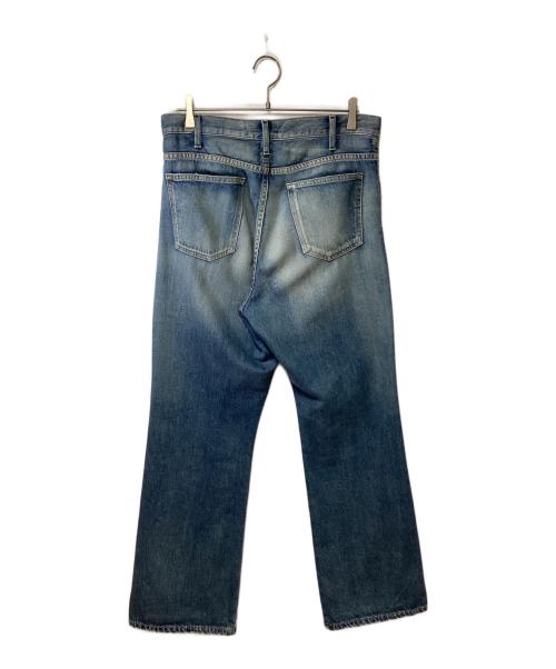 MAATEE&SONS（マーティーアンドサンズ）MAATEE&SONS (マーティーアンドサンズ) 25AWFLARE DENIM repairデニムパンツ インディゴ サイズ:2の古着・服飾アイテム
