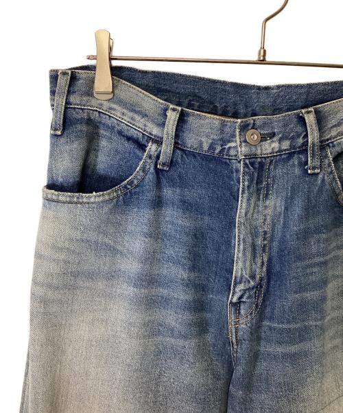 MAATEE&SONS（マーティーアンドサンズ）MAATEE&SONS (マーティーアンドサンズ) 25AWFLARE DENIM repairデニムパンツ インディゴ サイズ:2の古着・服飾アイテム