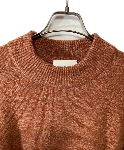 STILL BY HAND（スティルバイハンド）STILL BY HAND (スティルバイハンド) 厚手ニット オレンジ サイズ:50の古着・服飾アイテム