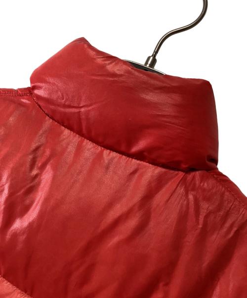 MONCLER（モンクレール）MONCLER (モンクレール) ダウンジャケット ブルー×レッド サイズ:Lの古着・服飾アイテム