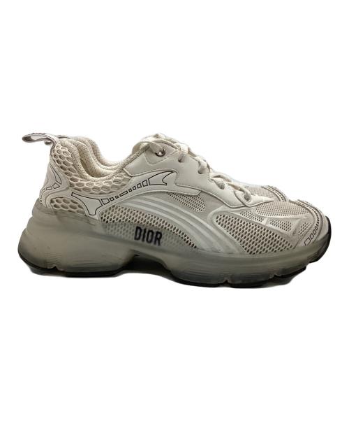 Christian Dior（クリスチャン ディオール）Christian Dior (クリスチャン ディオール) ローカットスニーカー ホワイト サイズ:LS37の古着・服飾アイテム