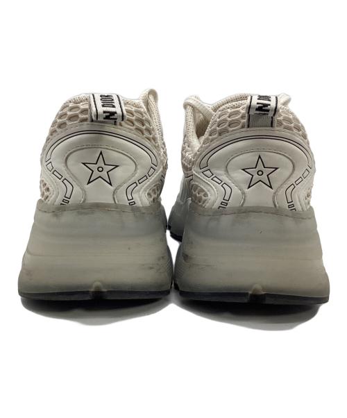 Christian Dior（クリスチャン ディオール）Christian Dior (クリスチャン ディオール) ローカットスニーカー ホワイト サイズ:LS37の古着・服飾アイテム