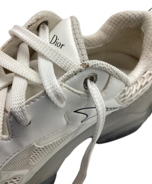 Christian Dior（クリスチャン ディオール）Christian Dior (クリスチャン ディオール) ローカットスニーカー ホワイト サイズ:LS37の古着・服飾アイテム