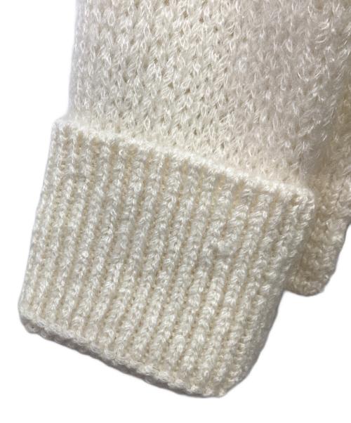 shirocon（シロコン）shirocon (シロコン) 23AWキッドモヘアハイネックニット アイボリー サイズ:36の古着・服飾アイテム