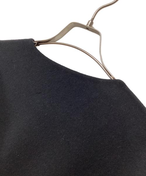 Gypsohila（ジプソフィア）Gypsohila (ジプソフィア) ノーカラージャケット ブラック サイズ:Freeの古着・服飾アイテム