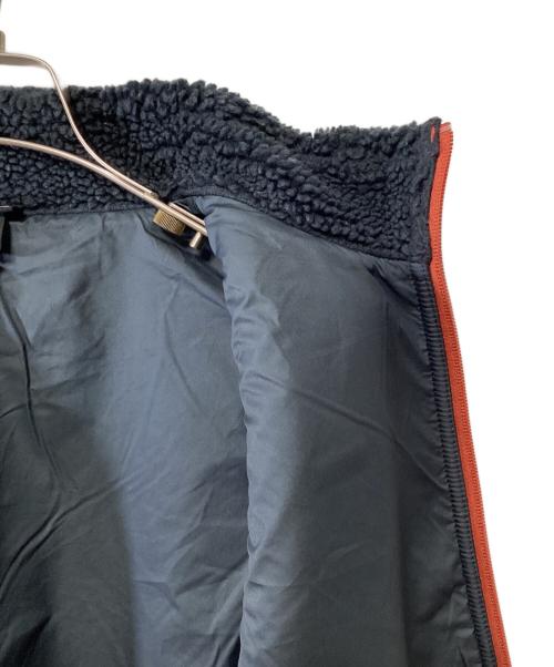 Patagonia（パタゴニア）Patagonia (パタゴニア) フリースベスト グレー×オレンジ サイズ:XLの古着・服飾アイテム