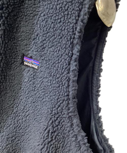 Patagonia（パタゴニア）Patagonia (パタゴニア) フリースベスト グレー×オレンジ サイズ:XLの古着・服飾アイテム