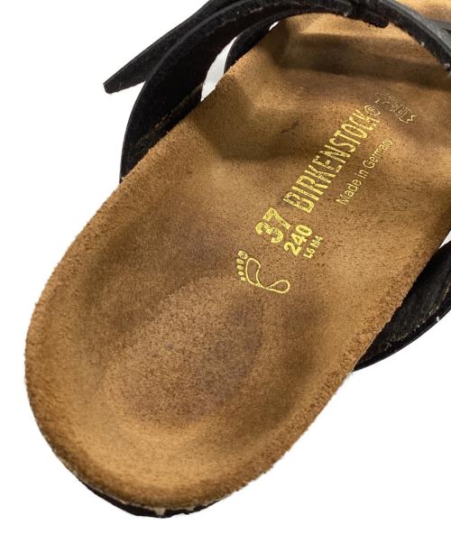 BIRKENSTOCK（ビルケンシュトック）BIRKENSTOCK (ビルケンシュトック) サンダル ブラック×ナチュラル サイズ:240の古着・服飾アイテム