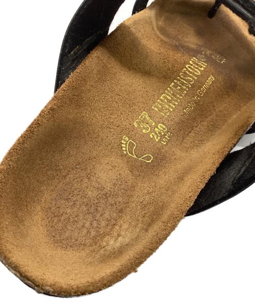 BIRKENSTOCK（ビルケンシュトック）BIRKENSTOCK (ビルケンシュトック) サンダル ブラック×ナチュラル サイズ:240の古着・服飾アイテム