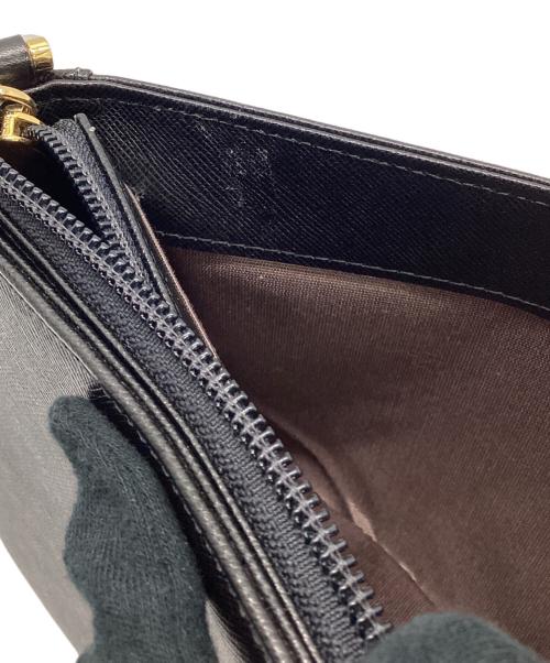 BURBERRY（バーバリー）BURBERRY (バーバリー) セミショルダーバッグ ブラックの古着・服飾アイテム