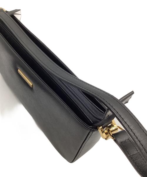 BURBERRY（バーバリー）BURBERRY (バーバリー) セミショルダーバッグ ブラックの古着・服飾アイテム