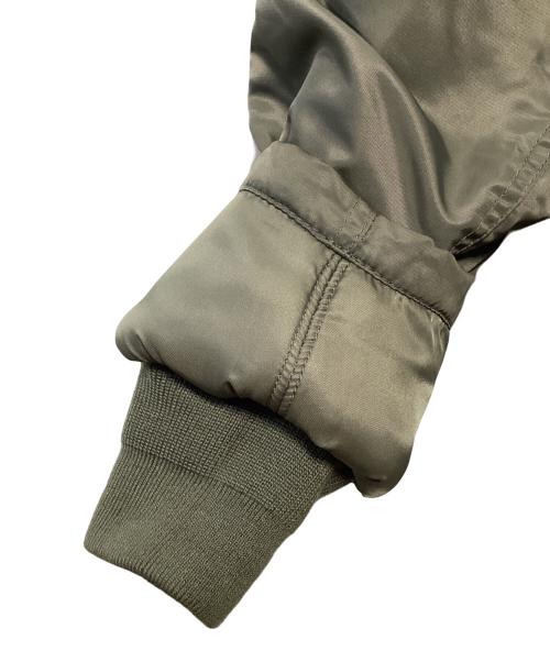 waiper（ワイパー）waiper (ワイパー) フライトジャケット グリーン サイズ:MEDIUMの古着・服飾アイテム