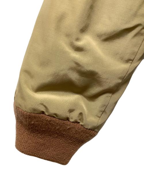 Eddie Bauer（エディーバウアー）Eddie Bauer (エディーバウアー) キルティングダウンジャケット ベージュ サイズ:Mの古着・服飾アイテム