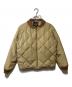 Eddie Bauer（エディーバウアー）の古着「キルティングダウンジャケット」｜ベージュ