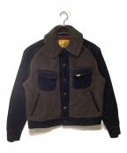 LEE×JOURNAL STANDARDリー×ジャーナルスタンダード）の古着「グリズリージャケット」｜ブラック×ブラウン