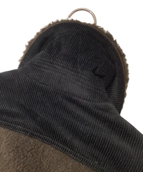 LEE（リー）LEE (リー) JOURNAL STANDARD (ジャーナルスタンダード) グリズリージャケット ブラック×ブラウン サイズ:Mの古着・服飾アイテム