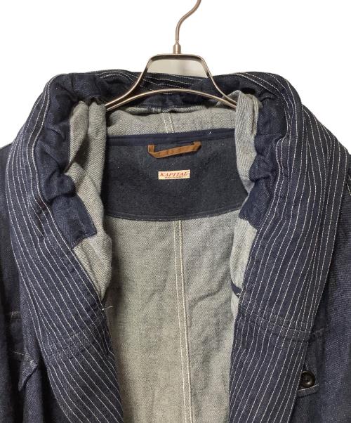 KAPITAL（キャピタル）KAPITAL (キャピタル) 10OZシャツデニムリングコート インディゴ サイズ:2の古着・服飾アイテム