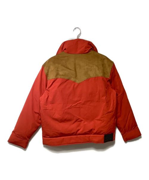 LEVI'S（リーバイス）LEVI'S (リーバイス) ダウンジャケット ベージュ×オレンジ サイズ:M 未使用品の古着・服飾アイテム