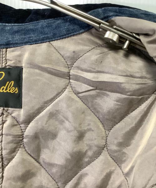 Needles（ニードルズ）Needles (ニードルズ) デニムチャイナボタンジャケット インディゴ サイズ:Lの古着・服飾アイテム