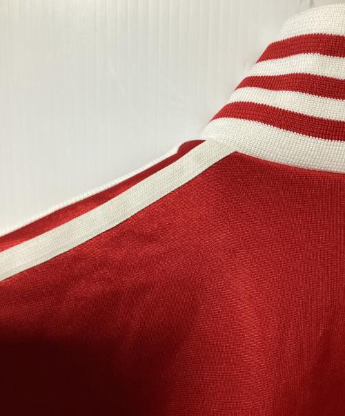 adidas Originals（アディダスオリジナル）adidas Originals (アディダスオリジナル) トラックジャケット レッド×ホワイト サイズ:Mの古着・服飾アイテム