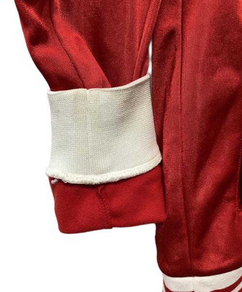 adidas Originals（アディダスオリジナル）adidas Originals (アディダスオリジナル) トラックジャケット レッド×ホワイト サイズ:Mの古着・服飾アイテム