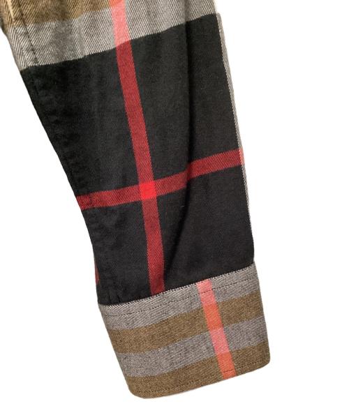 BURBERRY（バーバリー）BURBERRY (バーバリー) 長袖シャツ ブラック×ベージュ サイズ:Sの古着・服飾アイテム