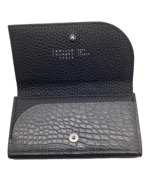 CAMILLE FOURNET PARIS（カミーユフォルネ）CAMILLE FOURNET PARIS (カミーユフォルネ) コンパクトウォレット ブラックの古着・服飾アイテム