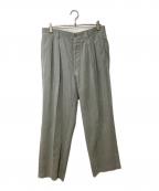 MAATEE&SONSマーティーアンドサンズ）の古着「コーデュロイパンツ」｜ライトグレー