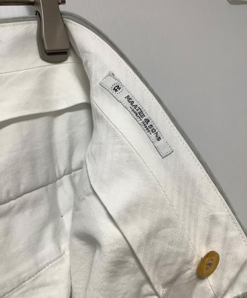 MAATEE&SONS（マーティーアンドサンズ）MAATEE&SONS (マーティーアンドサンズ) コーデュロイパンツ ライトグレー サイズ:2の古着・服飾アイテム
