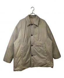 Graphpaper（グラフペーパー）の古着「PERTEX QUANTUM AIR Bal Collar Down Coat」｜ベージュ