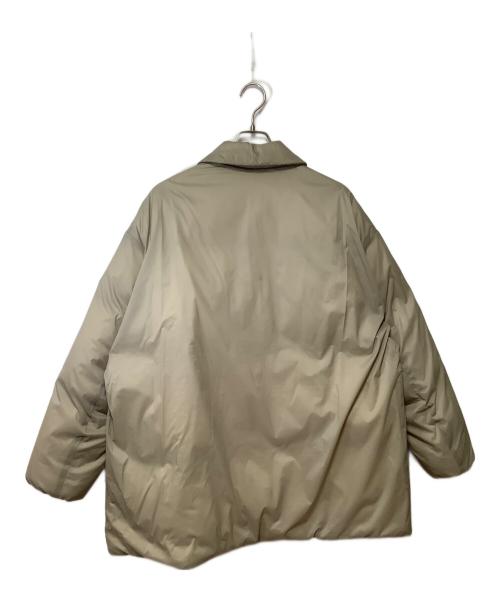 Graphpaper（グラフペーパー）Graphpaper (グラフペーパー) PERTEX QUANTUM AIR Bal Collar Down Coat ベージュ サイズ:1の古着・服飾アイテム
