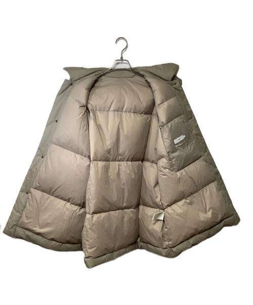 Graphpaper（グラフペーパー）Graphpaper (グラフペーパー) PERTEX QUANTUM AIR Bal Collar Down Coat ベージュ サイズ:1の古着・服飾アイテム