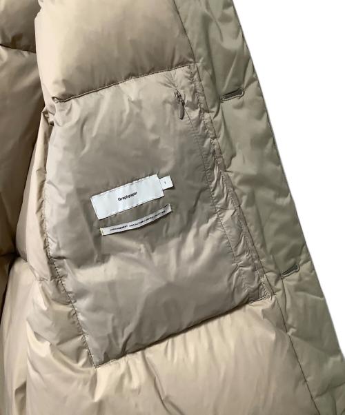 Graphpaper（グラフペーパー）Graphpaper (グラフペーパー) ダウンジャケット ベージュ サイズ:1の古着・服飾アイテム