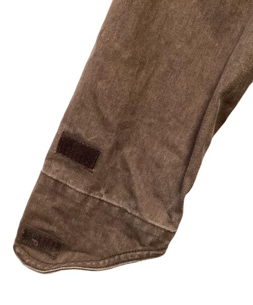 R.NEWBOLD（アールニューボールド）R.NEWBOLD (アールニューボールド) 00's ライナー付ミリタリーコート ブラウン サイズ:Mの古着・服飾アイテム