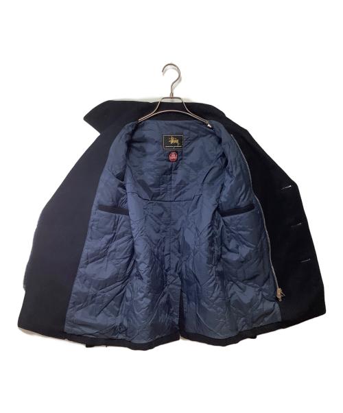 stussy（ステューシー）stussy (ステューシー) Pコート ネイビー サイズ:Mの古着・服飾アイテム