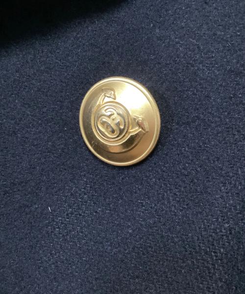 stussy（ステューシー）stussy (ステューシー) Pコート ネイビー サイズ:Mの古着・服飾アイテム