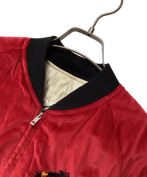 東洋エンタープライズ（トウヨウエンタープライズ）東洋エンタープライズ (トウヨウエンタープライズ) スカジャン レッド サイズ:Mの古着・服飾アイテム