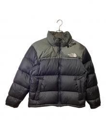THE NORTH FACE（ザ ノース フェイス）の古着「ヌプシジャケット」｜ブラック×カーキ