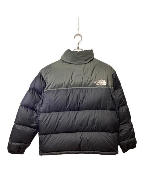 THE NORTH FACE（ザ ノース フェイス）THE NORTH FACE (ザ ノース フェイス) ヌプシジャケット ブラック×カーキ サイズ:Mの古着・服飾アイテム