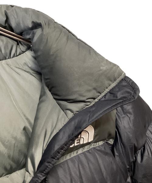 THE NORTH FACE（ザ ノース フェイス）THE NORTH FACE (ザ ノース フェイス) ヌプシジャケット ブラック×カーキ サイズ:Mの古着・服飾アイテム
