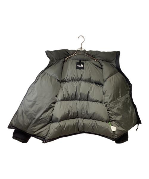 THE NORTH FACE（ザ ノース フェイス）THE NORTH FACE (ザ ノース フェイス) ヌプシジャケット ブラック×カーキ サイズ:Mの古着・服飾アイテム