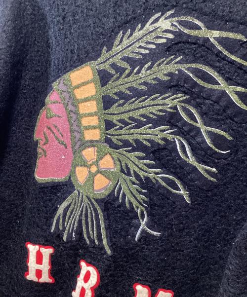 H.R.MARKET（ハリウッドランチマーケッド）H.R.MARKET (ハリウッドランチマーケッド) スタジャン ブラック×グレー サイズ:2の古着・服飾アイテム