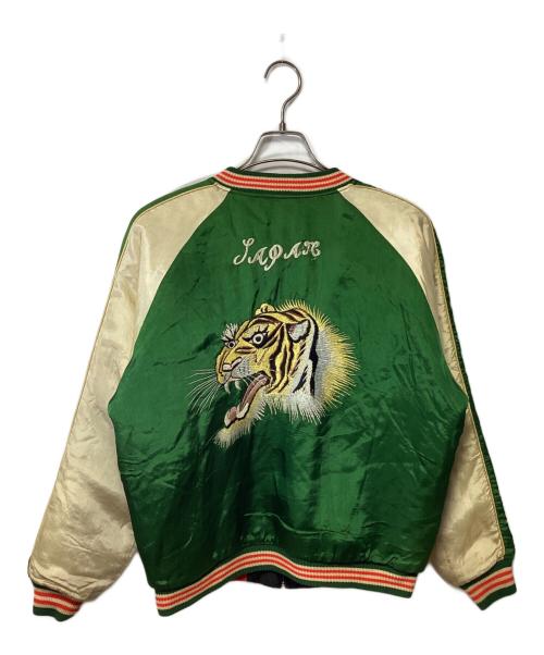 SILVER STONE（シルバーストーン）SILVER STONE (シルバーストーン) スタジャン グリーン サイズ:40の古着・服飾アイテム