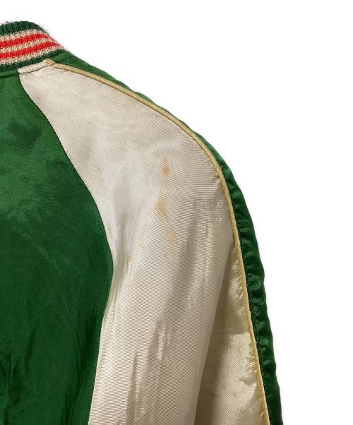 SILVER STONE（シルバーストーン）SILVER STONE (シルバーストーン) スタジャン グリーン サイズ:40の古着・服飾アイテム