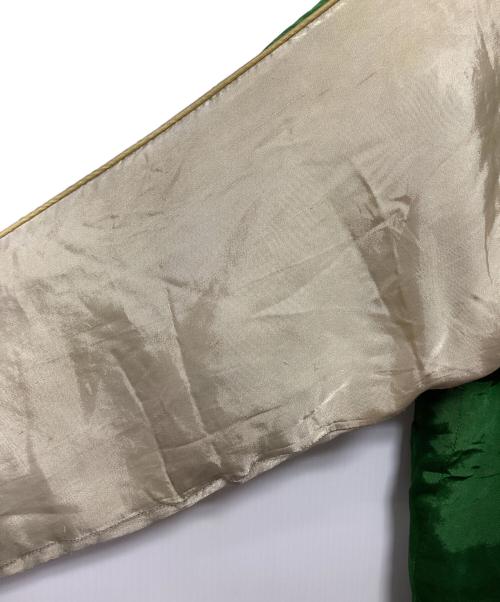 SILVER STONE（シルバーストーン）SILVER STONE (シルバーストーン) スタジャン グリーン サイズ:40の古着・服飾アイテム