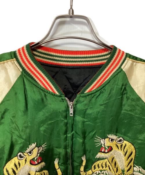 SILVER STONE（シルバーストーン）SILVER STONE (シルバーストーン) スタジャン グリーン サイズ:40の古着・服飾アイテム