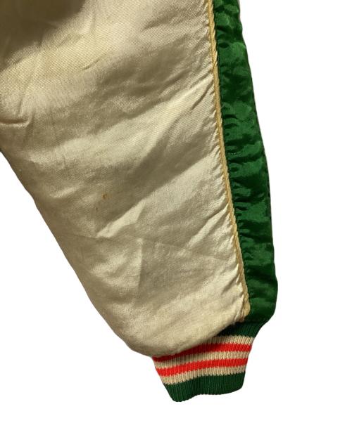 SILVER STONE（シルバーストーン）SILVER STONE (シルバーストーン) スタジャン グリーン サイズ:40の古着・服飾アイテム