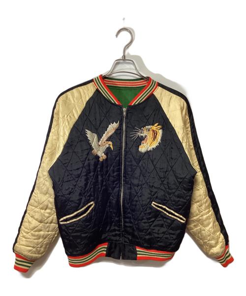 SILVER STONE（シルバーストーン）SILVER STONE (シルバーストーン) スタジャン グリーン サイズ:40の古着・服飾アイテム