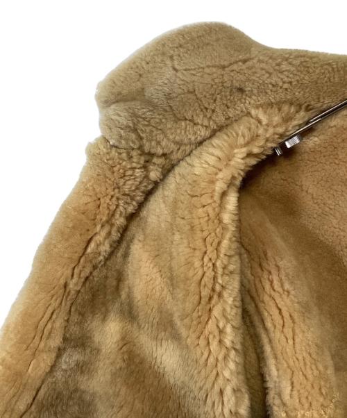 Golden Bear（ゴールデンベア）Golden Bear (ゴールデンベア) ムートンジャケット ブラウン×ベージュ サイズ:38の古着・服飾アイテム