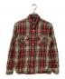 RRL（ダブルアールエル）の古着「長袖シャツ」｜レッド×グリーン